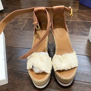 See By Chloe Glyn wedge sandal
